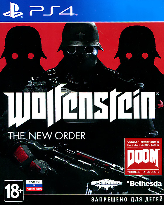 Игра Wolfenstein: The New Order (PlayStation 4, Английская версия) #1
