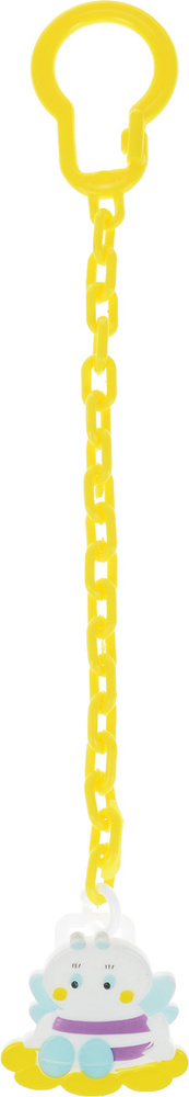 Lubby Клипса-держатель для пустышки Пчелка цвет желтый #1