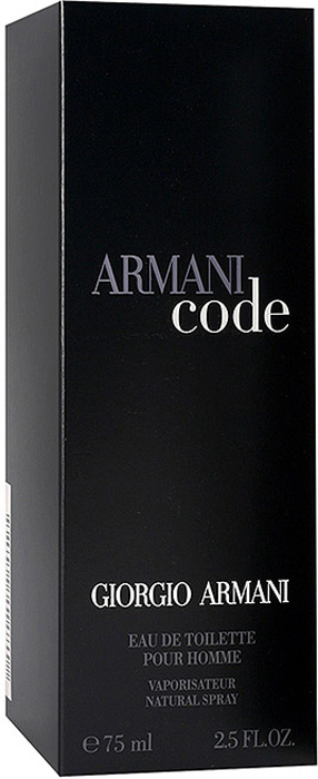 Giorgio Armani Armani Code Туалетная вода 75 мл #1