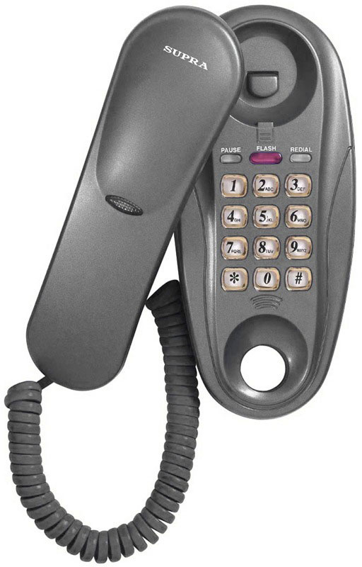 Телефон Supra STL-112, серый #1