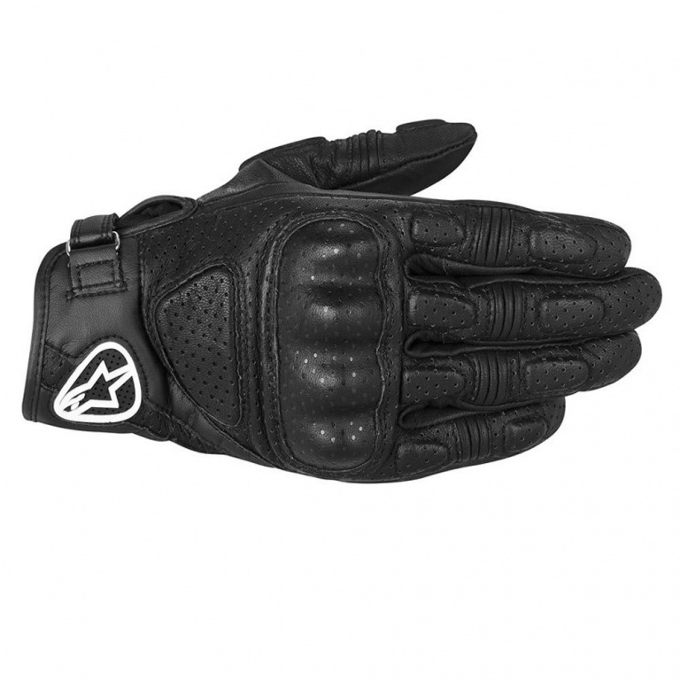 Alpinestars Кожаные перчатки MUSTANG Black S #1