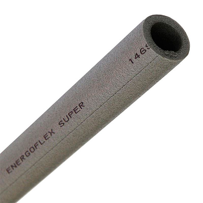Утеплитель 22/9 мм (10 метров), Энергофлекс СУПЕР теплоизоляция для труб, цвет серый  #1