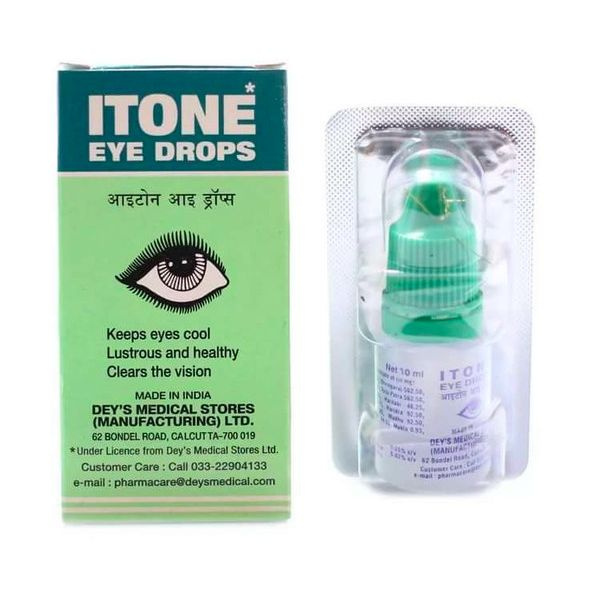 Глазные капли Dey's Medical ITONE eye drops (Дэйс Медикал Айтон) для снятия напряжения глаз, при сухости #1