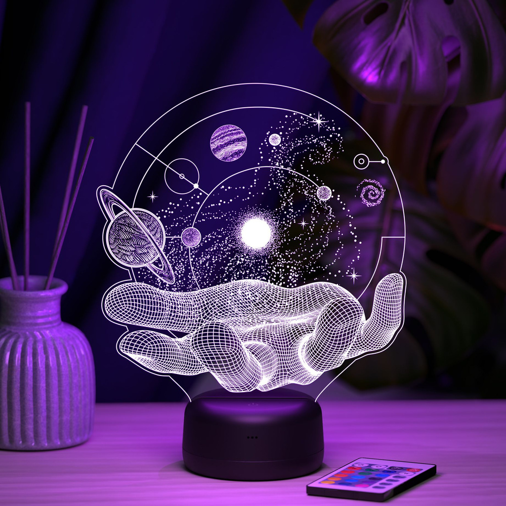Amstek 3D-светильник, Без цоколя #1