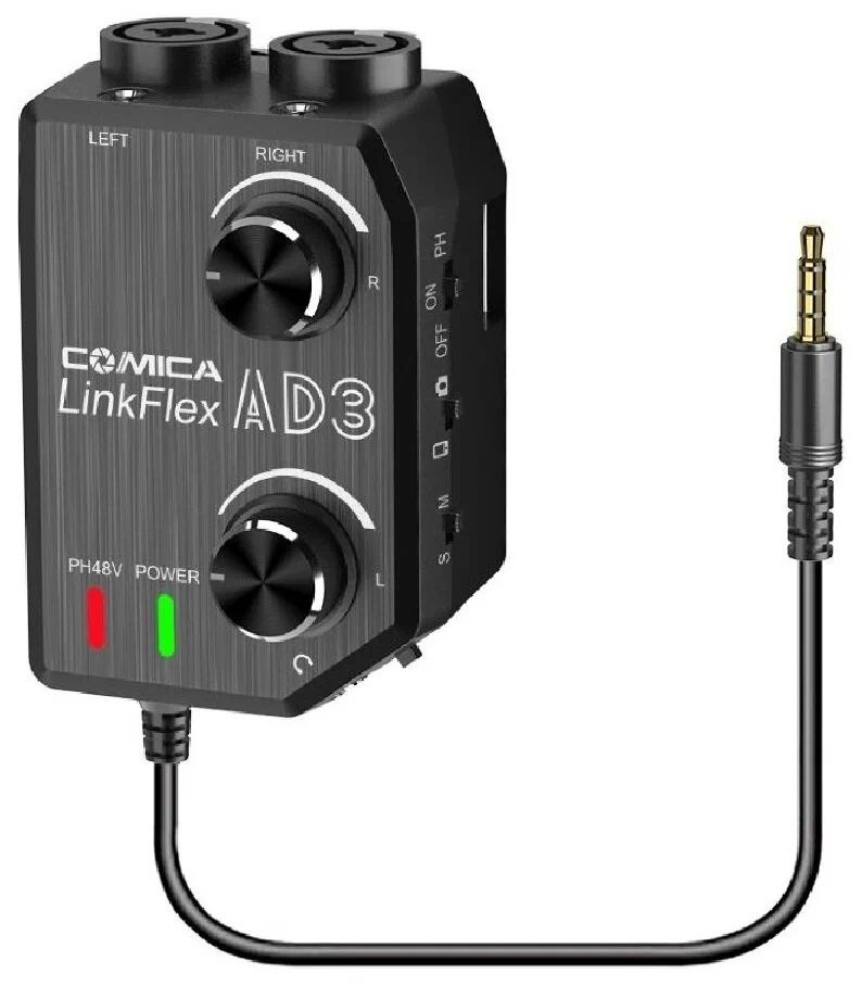 Адаптер аудиопредусилителя COMICA CVM-LINKFLEX AD3 #1