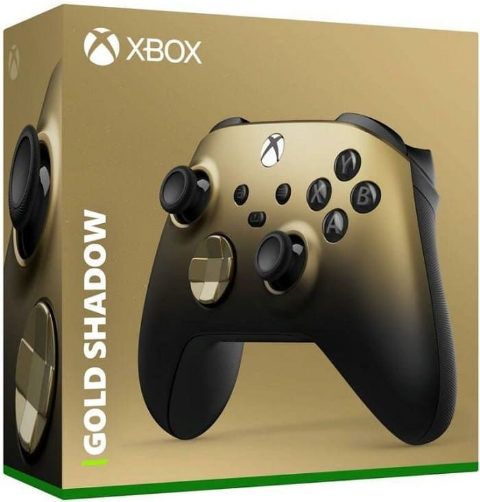 Беспроводной геймпад Microsoft Xbox Series Gold Shadow Special Edition (model 1914)  #1