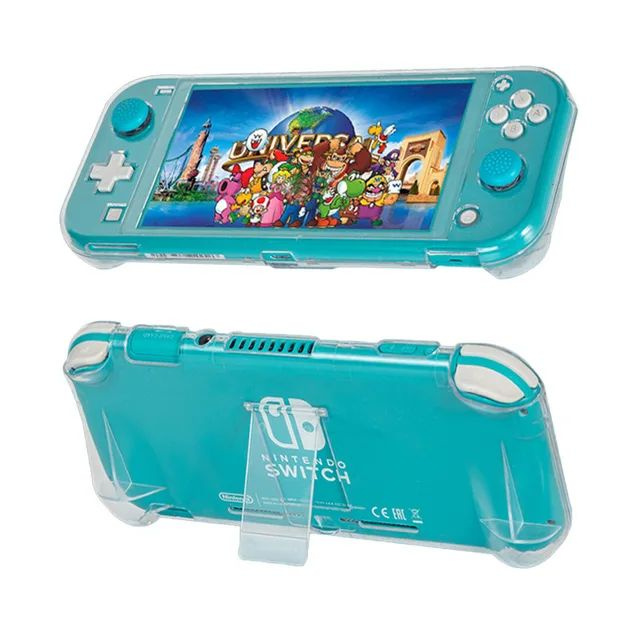 Прозрачный чехол с подставкой для Nintendo Switch Lite #1