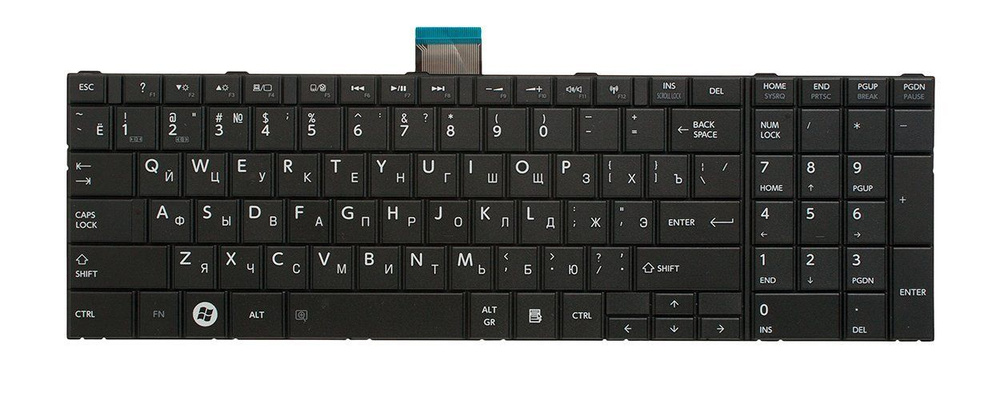 Клавиатура для ноутбука Toshiba Satellite C850-B1K #1