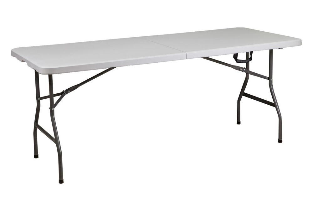 AKSHOME Складной стол для сада,Пластик 180х76х74 см #1