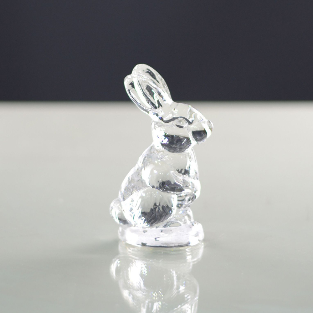 Декоративное изделие из хрусталя "Кролик" (12229 600/14) Неман стеклозавод  #1