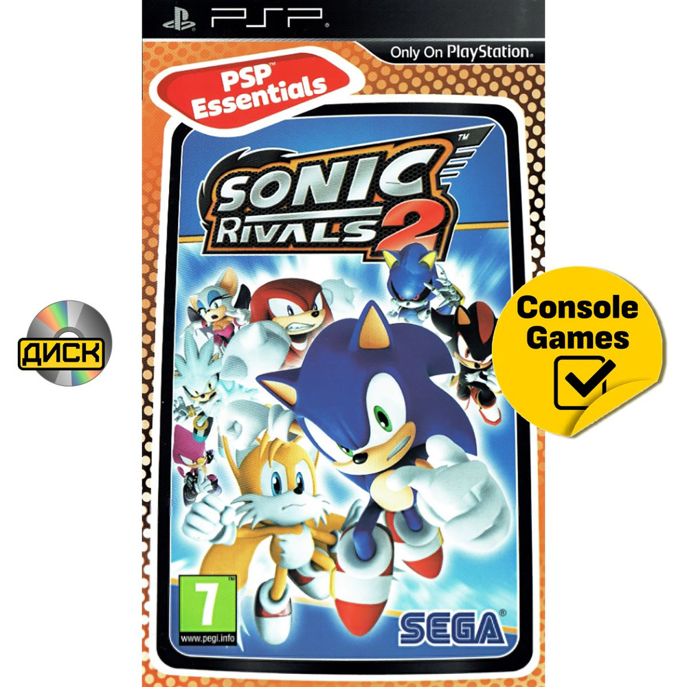 Игра PSP Sonic Rivals 2 (английская версия) (PlayStation Portable (PSP), Английская версия)  #1