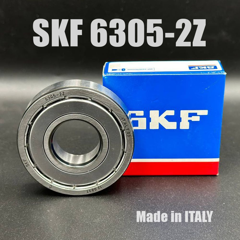 Подшипник SKF 6305-2Z (80305) 25*62*17 Made in ITALY #1