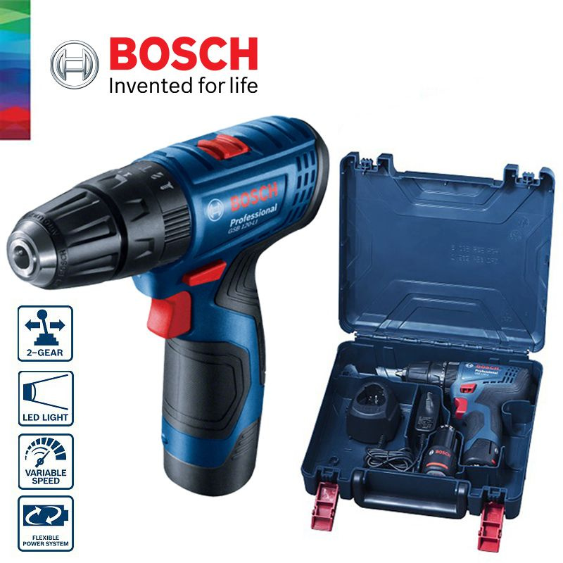 Шуруповерт аккумуляторный Bosch GSR 120 Li Professional #1