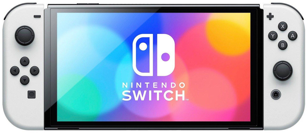Игровая приставка Nintendo Switch OLED 64 ГБ, без игр, белый #1