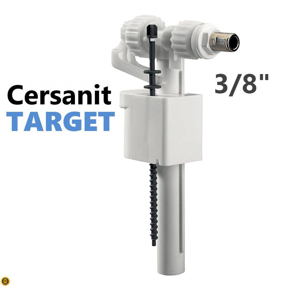 Клапан инсталляции Cersanit TARGET наполнительный, заливной впускной арт. S-IN-LEON-C2170 (IN-BLACK-Cg-w), #1