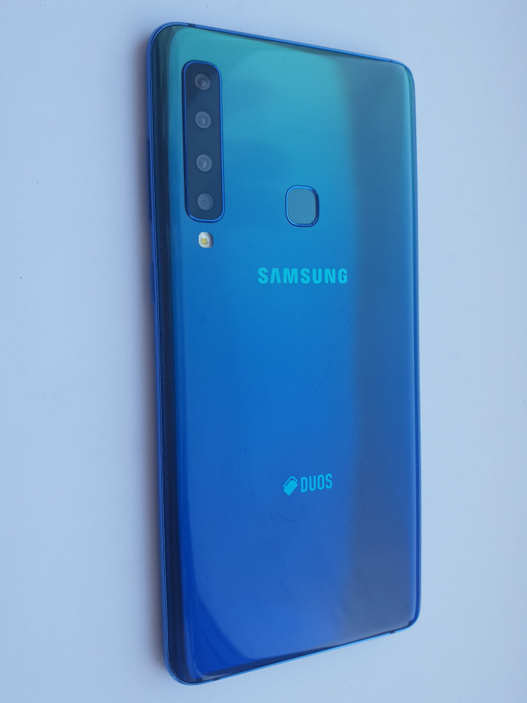 Cмартфон игровой Samsung Galaxy A9 SM-A920X 6.3" синий не музыкальный статичный  #1
