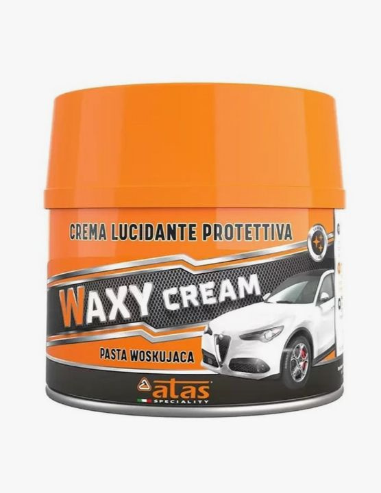 Полироль для автомобиля восковой защитный ATAS WAXY cream 250 г  #1