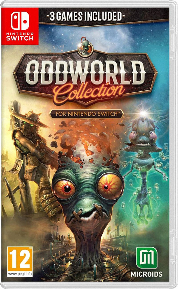 Игра Oddworld Collection (Nintendo Switch, Русские субтитры) #1