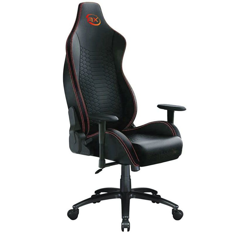 CyberZone Игровое компьютерное кресло, серое с черным 88 #1
