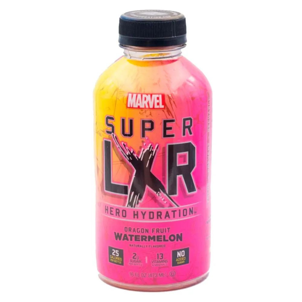 Холодный чай AriZona Marvel SUPER LXR Арбуз-Драгонфрут, 473 мл #1