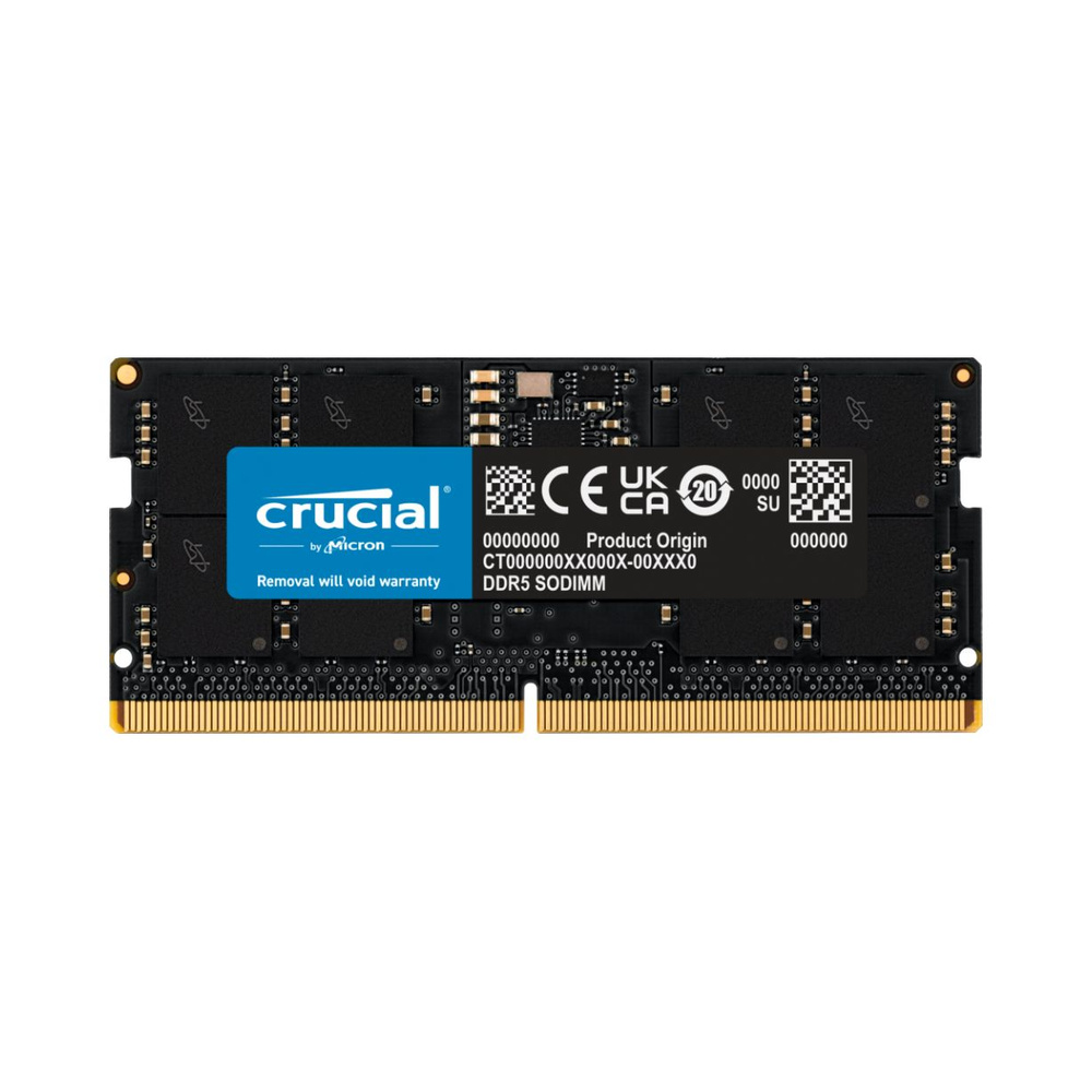 Crucial Оперативная память Crucial SODIMM DDR5 5600 16G 1x16 ГБ (CT16G56C46S5) #1