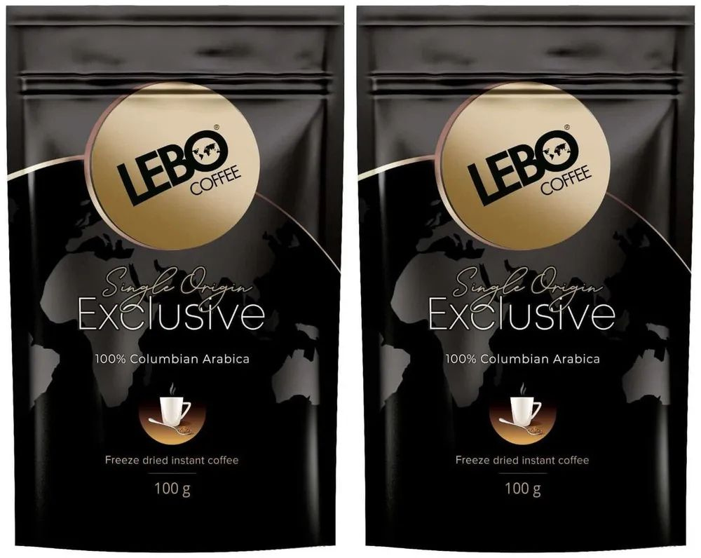 Кофе растворимый Lebo 100г. 2шт. #1