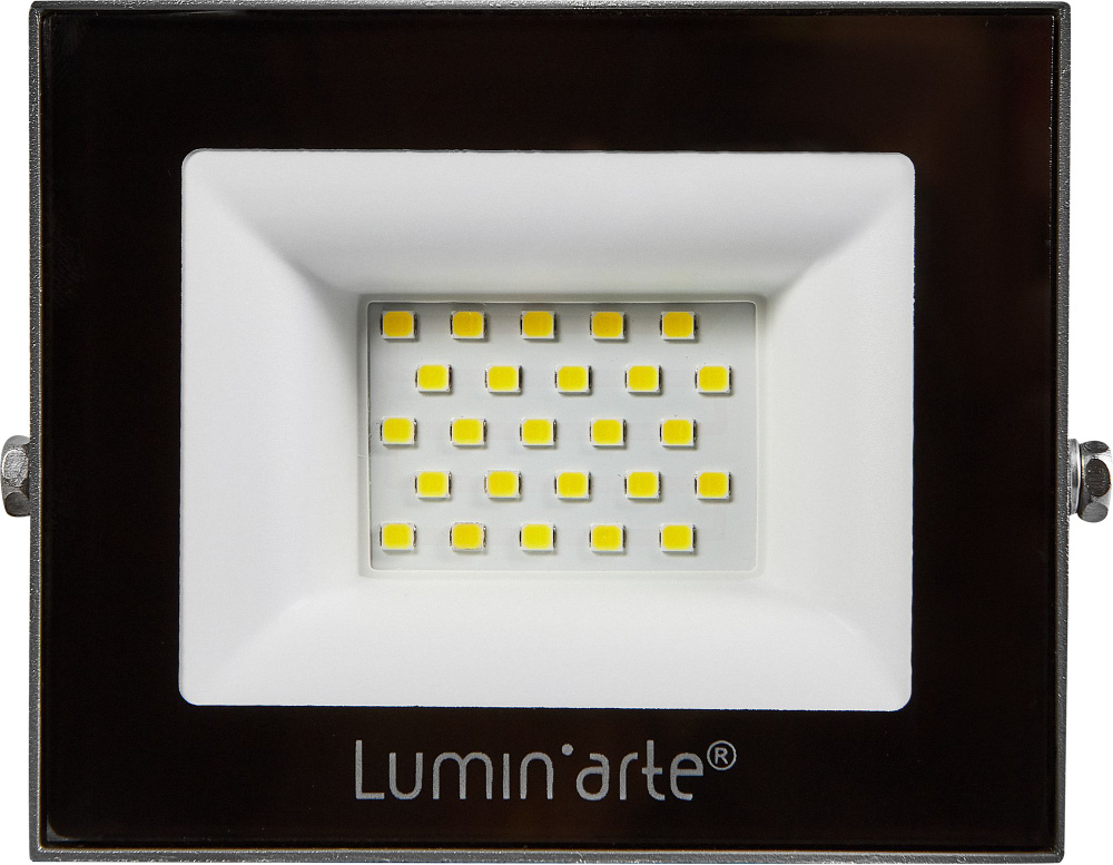 Прожектор светодиодный уличный Lumin Arte 30 Вт 5700К IP65 нейтральный белый свет, ZR89320932  #1