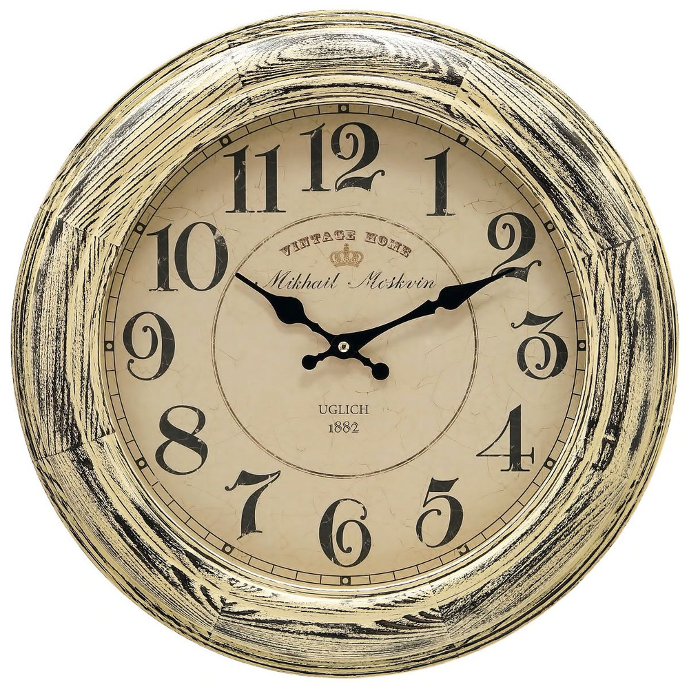 Михаилъ Москвинъ Настенные часы, 42.000 см х 42.000 см #1
