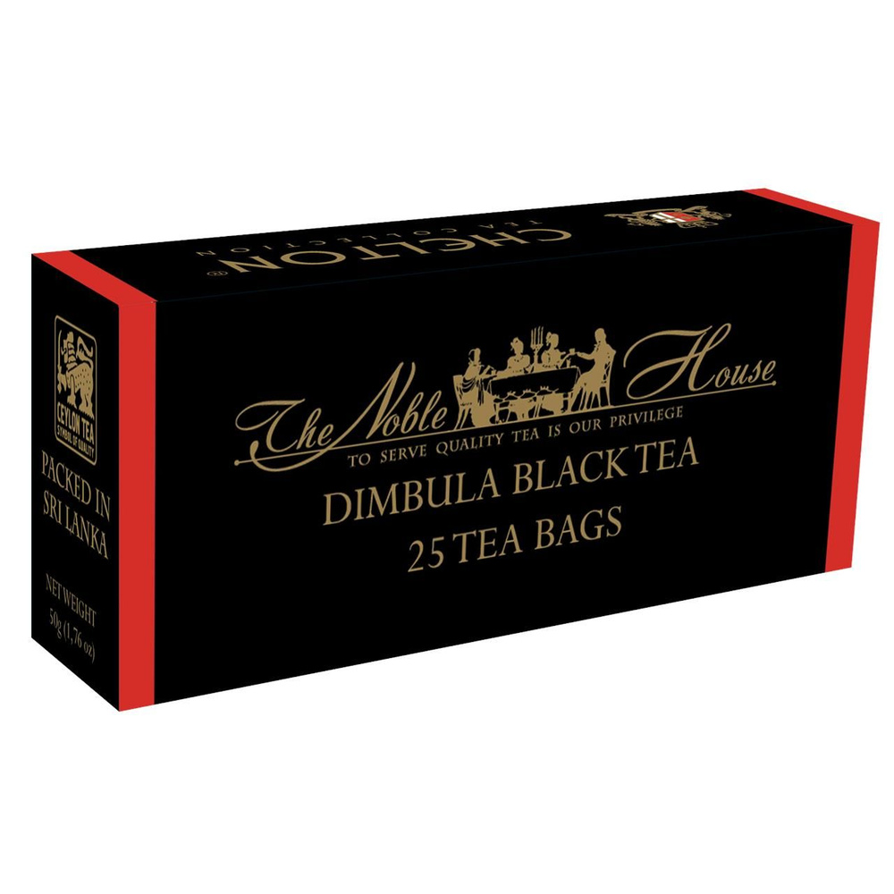 Чай черный CHELTON Noble House DIMBULA Black tea, 2 пачки по 25 пак. по 2г, Шри-Ланка  #1