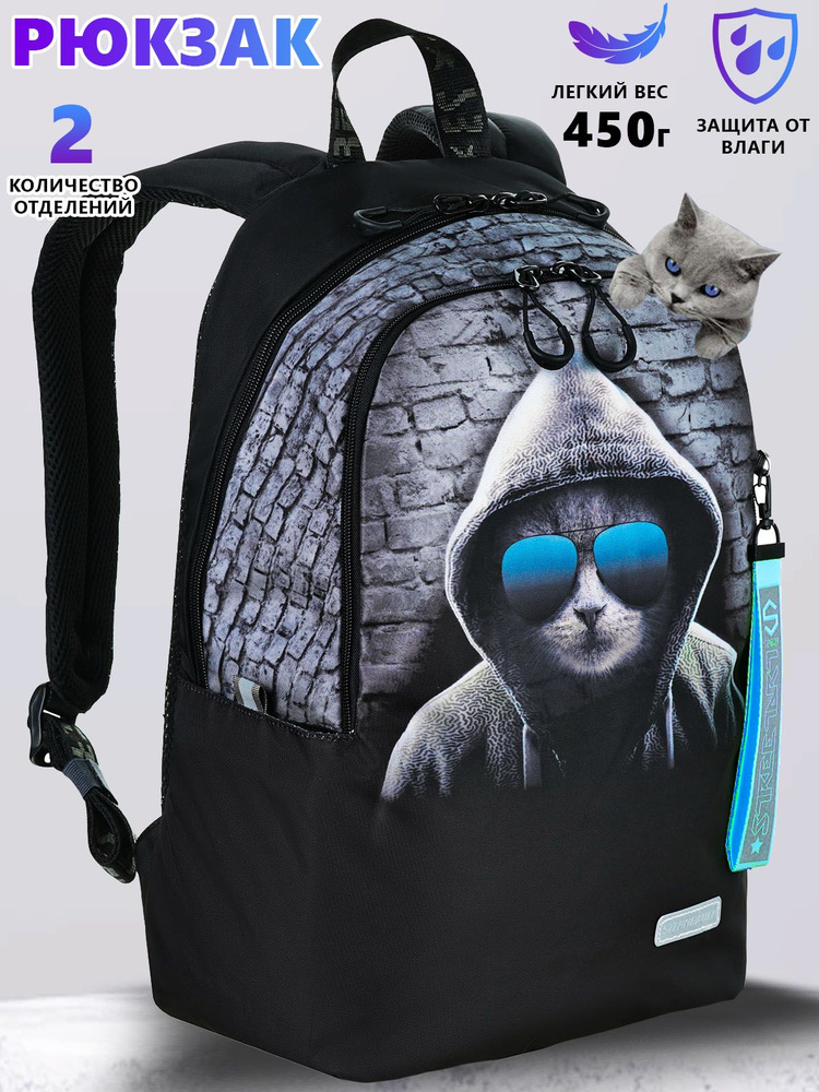 Рюкзак школьный для мальчика, Яркий городской рюкзак STERNBAUER, с анатомической спинкой  #1