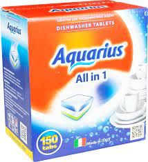 Таблетки для посудомоечной машины AQUARIUS All in 1, 150 шт. #1
