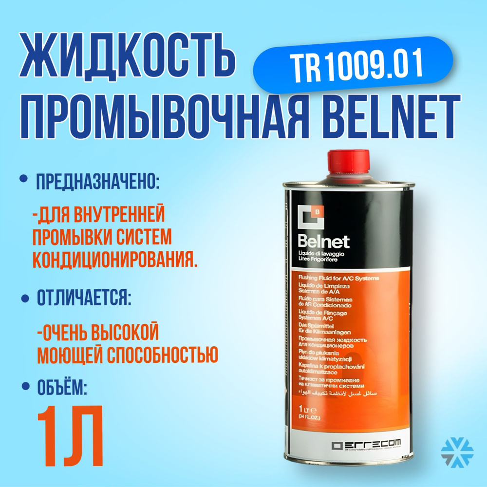 Жидкость промывочная Belnet 1 л. (TR1009.01) #1