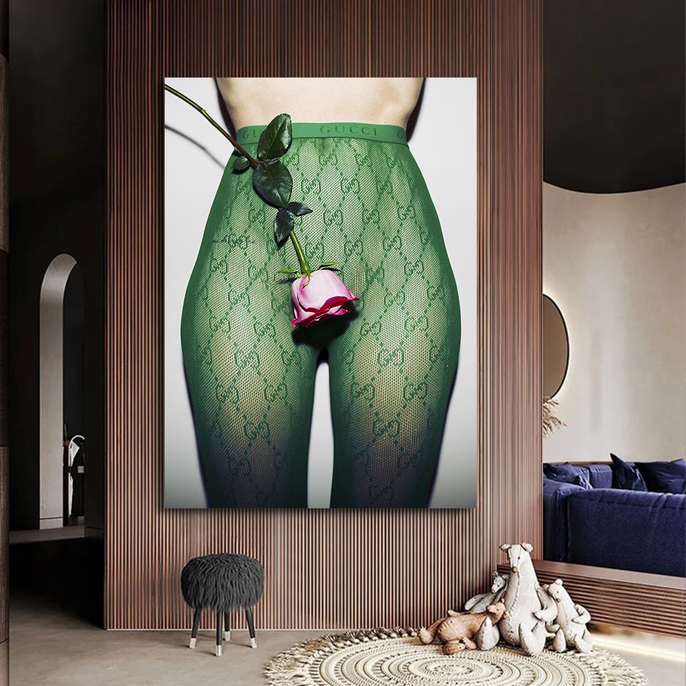 Картина голая девушка, эротика, 40х60 см. #1