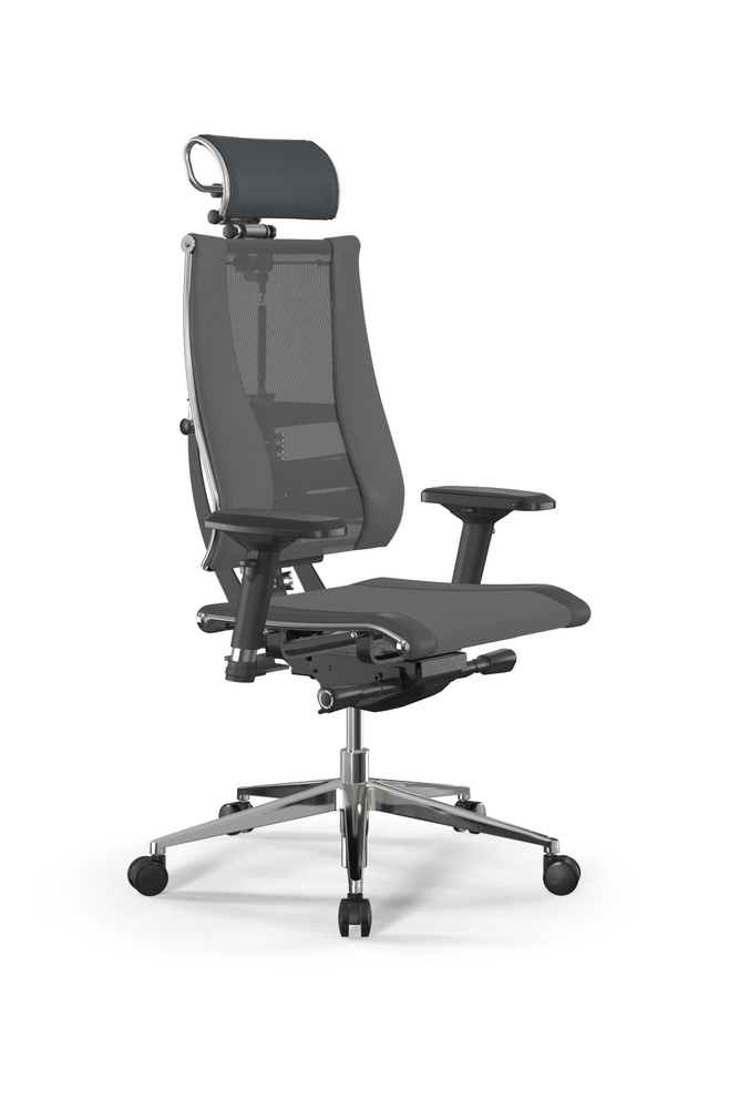 Кресло компьютерное МЕТТА Y 4DF B2-14D - YM93+Infinity, темно-серый, z509232333  #1