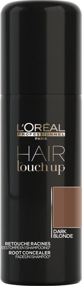 L'OREAL PROFESSIONNEL Тонирующий спрей для закрашивания прикорневой зоны волос Hair Touch Up (Dark Blonde) #1