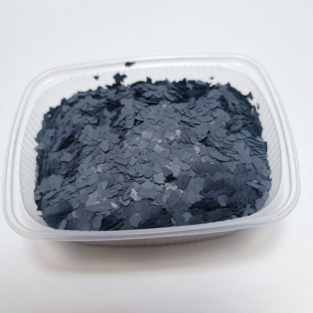 Декоративная добавка для жидких обоев и наливного пола Clavel Tintoflox Monochrome, черно-серые  #1