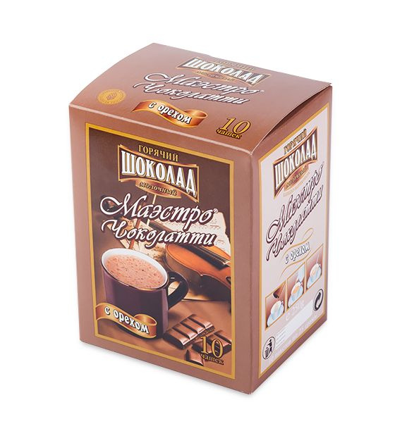 Горячий Шоколад "Маэстро Чоколатти" (10 пак по 25гр)*5 упаковок  #1