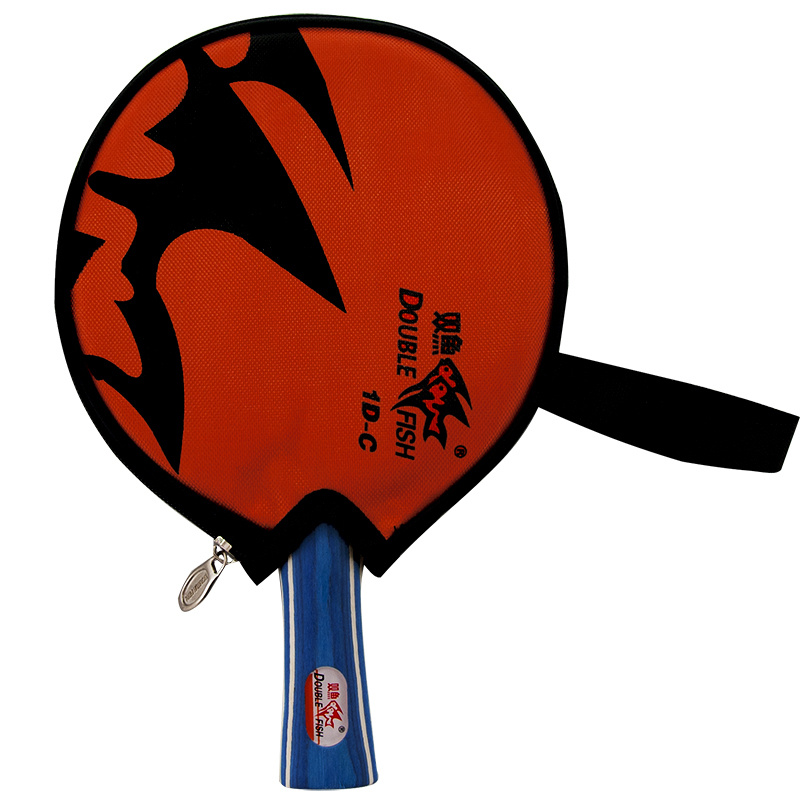 Ракетка для настольного тенниса Double Fish 1D-C в комплекте с чехлом  #1