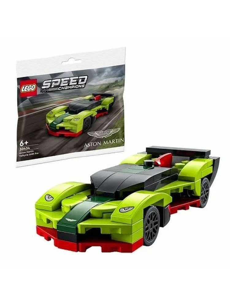 30434 Конструктор LEGO Polybag Speed Champions Aston Martin Valkyrie AMR Pro 97 деталей  #1