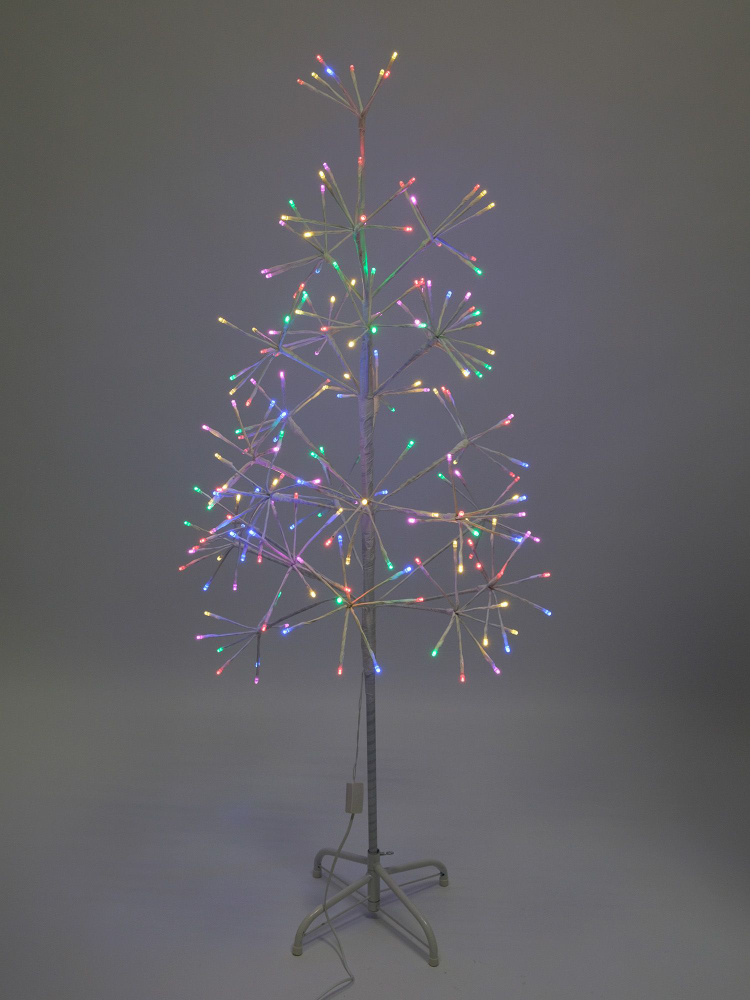 Фигура светодиодная внешняя Дерево 130см 200LED IP44, холодный белый, постоянное свечение  #1