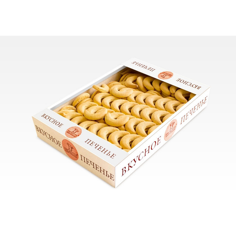Печенье Бискотти Сырные рогалики 1,5кг #1