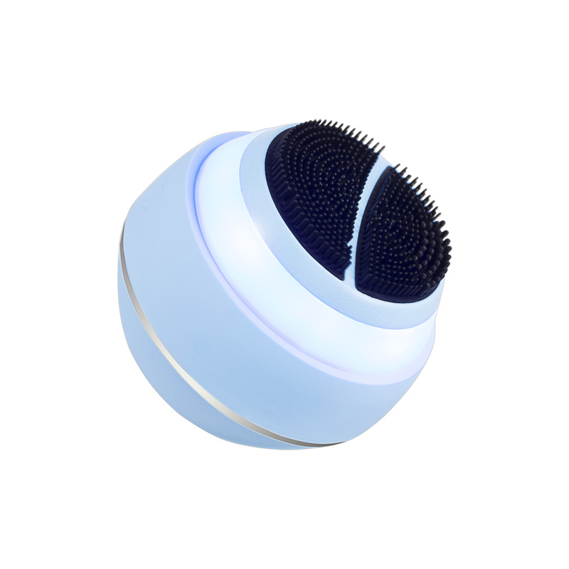 Массажер для ультразвуковой чистки лица FitTop L-Sonic II с функцией EMS, голубой  #1
