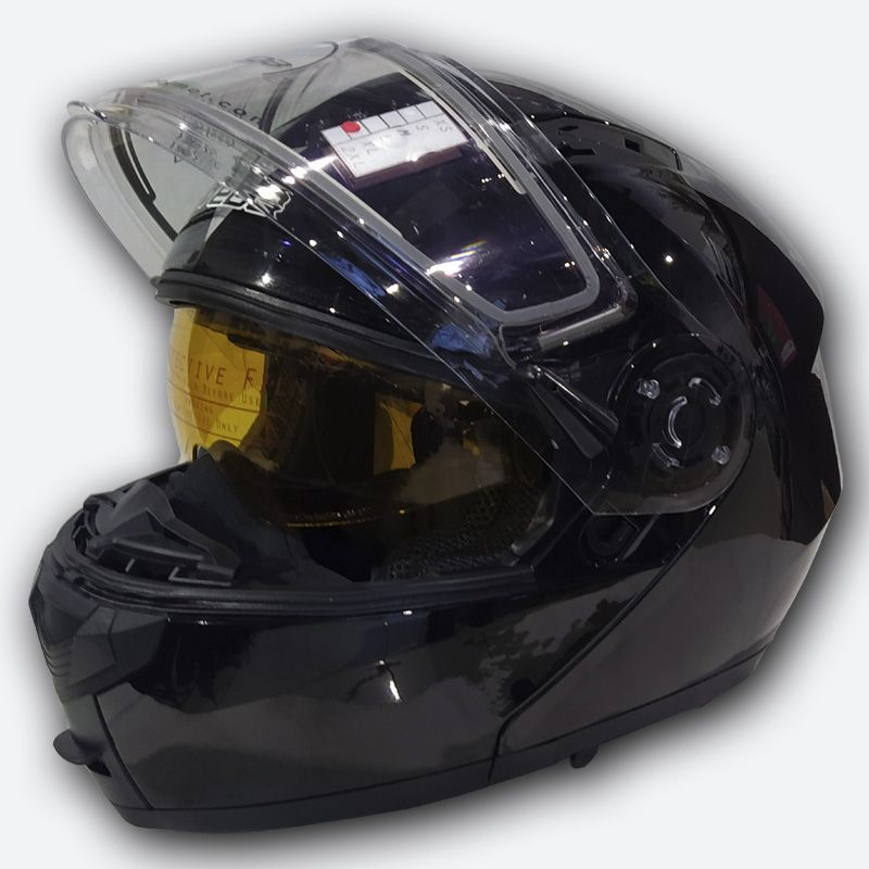 Шлем снегоходный модуляр с подогревом стекла VEGA SPARK #1