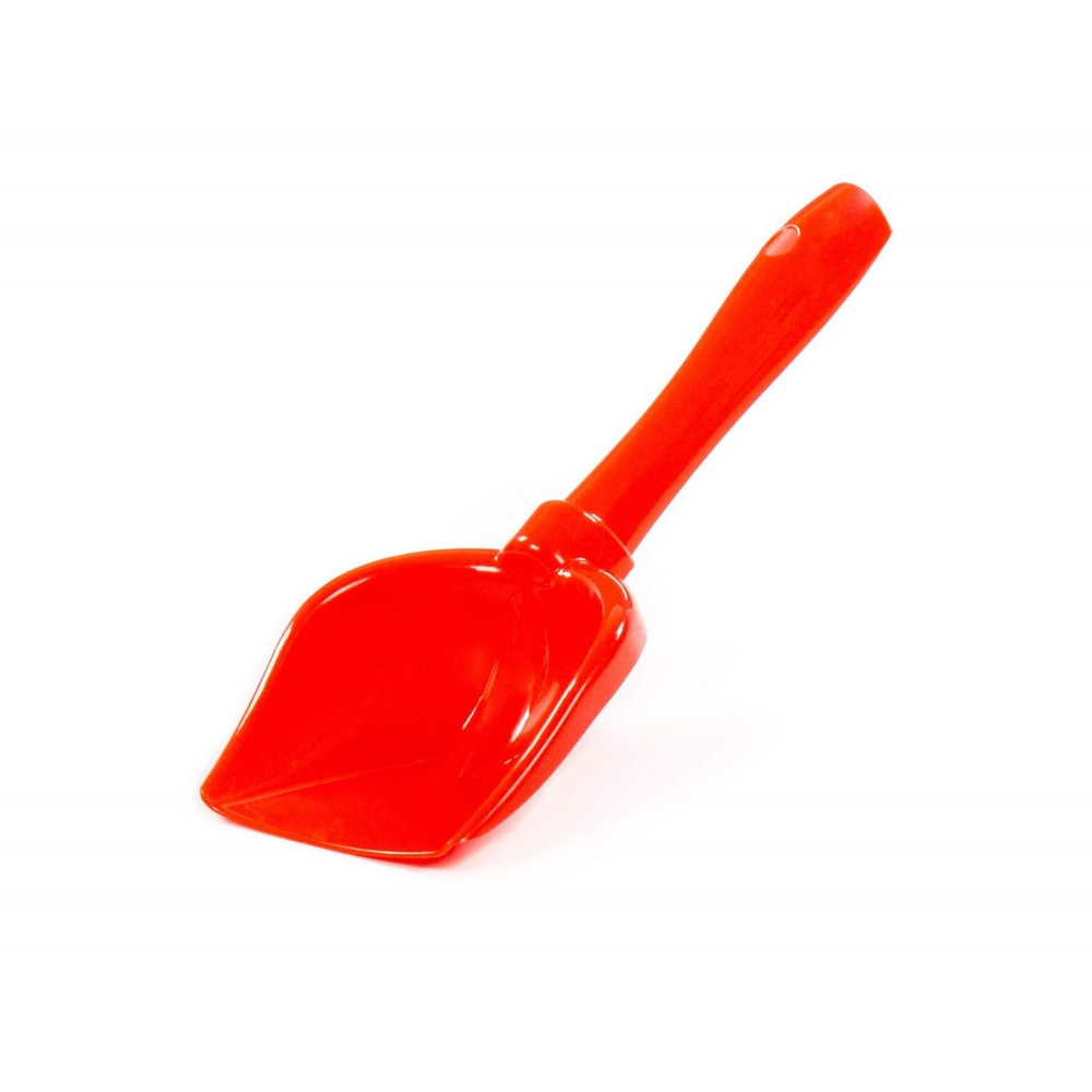 Лопатка совок детская для снега и песка, 22,5 см, цвет красный  #1