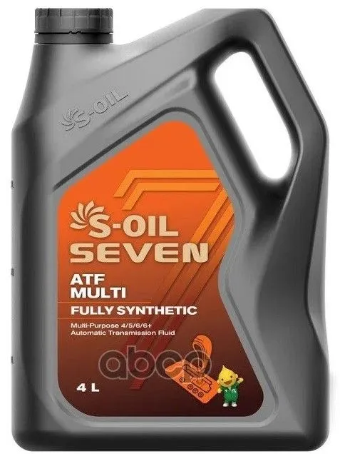 Жидкость гидравлическая S-OIL 7 ATF MULTI  (4л) #1