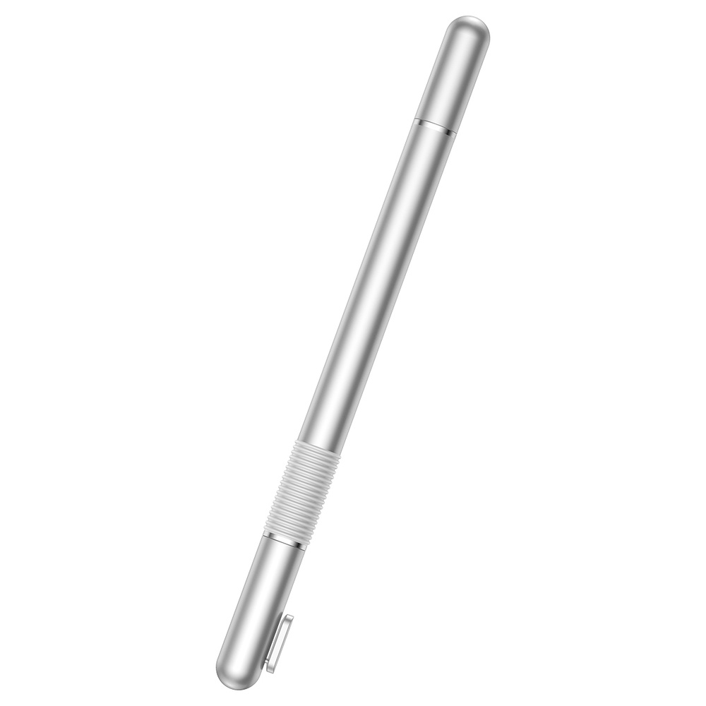 Стилус Baseus Golden Cudgel Capacitive Stylus Pen 2 in 1 ACPCL-0S, серебряный #1