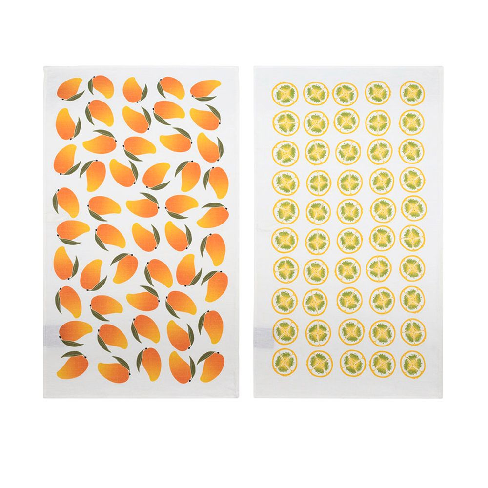 Комплект полотенец столовых BELLEHOME "Mango/Naranjilla", 40х70 см, 50% хлопок, 50% лен  #1