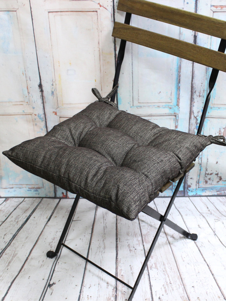 Подушка для сиденья МАТЕХ OXO 40х40 см. Цвет темно-коричневый, арт. 52-883  #1