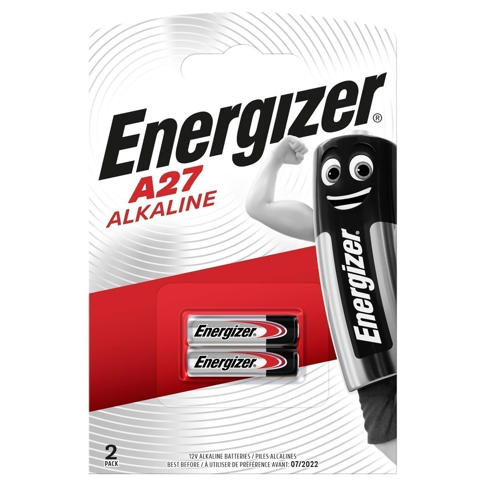 Батарея / батарейка Energizer A27 12V Alkaline 2шт. #1