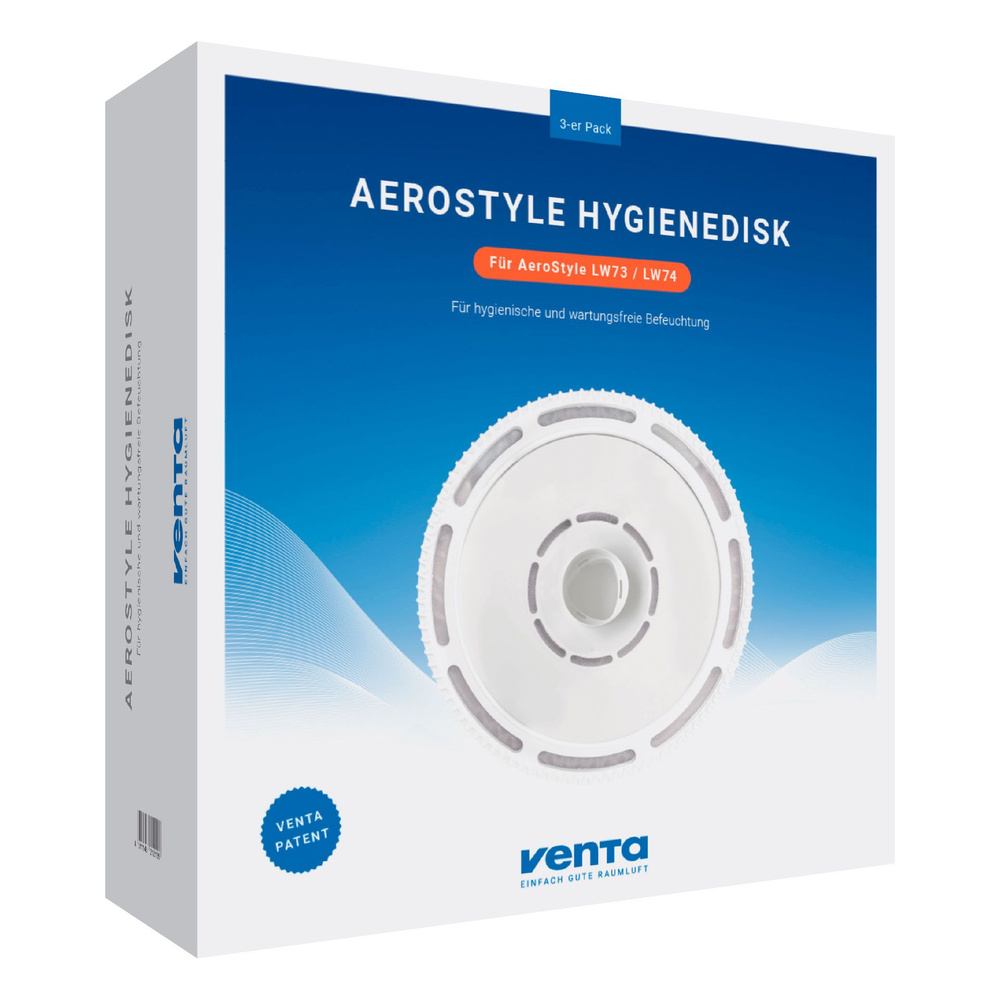 Гигиенический диск Venta для AEROSTYLE LW73 / LW74, 3 шт. #1